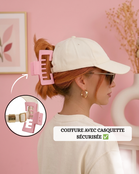 LumaClip Cap™ - Pince à cheveux pour casquette innovante & ultra-pratique